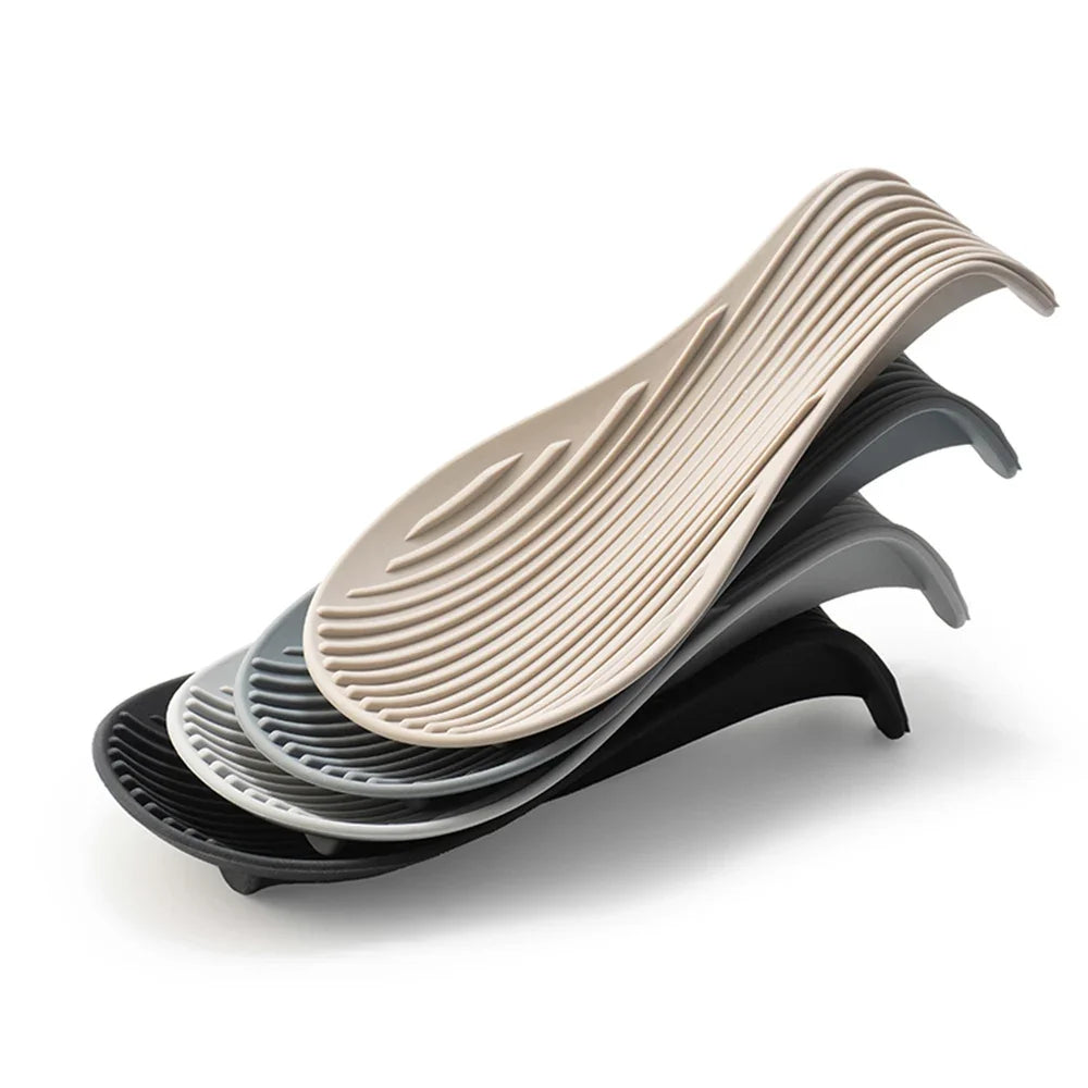 Drip-Free Silicone Utensil Rest